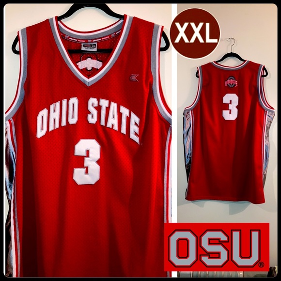 Reebok Other - XXL 2XL OSU Ohio State Basketball Jersey #03 Colosseum Licensed NCAA Sportswear